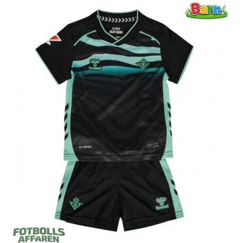 Real Betis Tredjeställ Barn 2025-26 Kortärmad (+ Korta byxor)